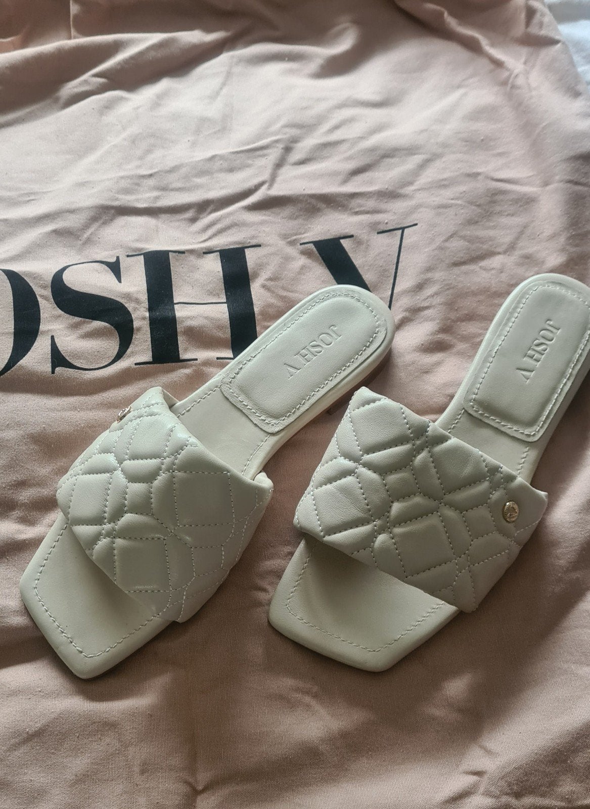 Echt leren slippertjes van het merk Josh V, mt 39, Ophalen of Verzenden, Zo goed als nieuw
