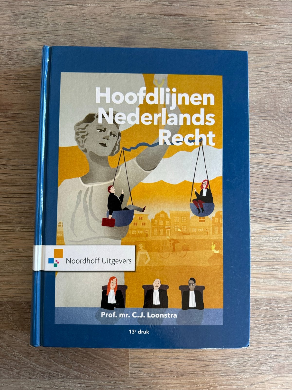 Hoofdlijnen Nederlands Recht - 13e druk, Ophalen of Verzenden, Gamma, Zo goed als nieuw, HBO