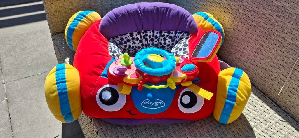 Playgro zitkussen, Kinderen en Baby's, Speelgoed | Babyspeelgoed, Ophalen of Verzenden, Zo goed als nieuw, Overige typen