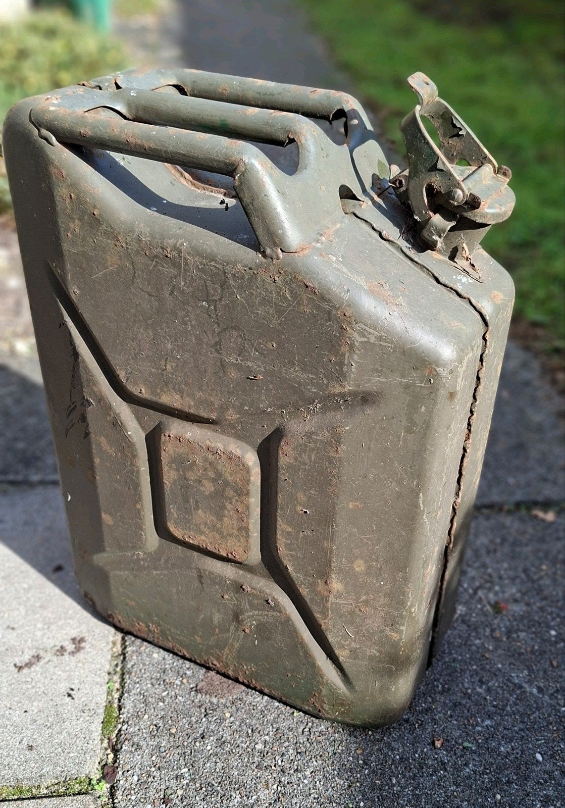 Vintage Leger Jerrycan 1953 - Origineel Militair, Ophalen, Landmacht, Nederland