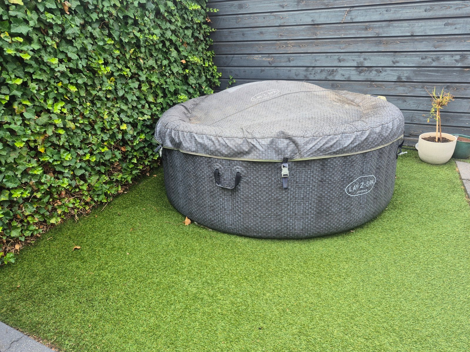 opblaas spa, Tuin en Terras, Bubbelbaden en Hottubs, Ophalen, Gebruikt