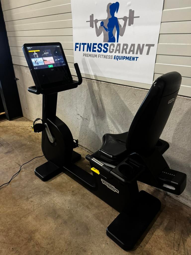Technogym Artis Recline Recumbent Bike Unity 3.0 LIVE Black, Sport en Fitness, Ophalen of Verzenden, Zo goed als nieuw, Overige typen