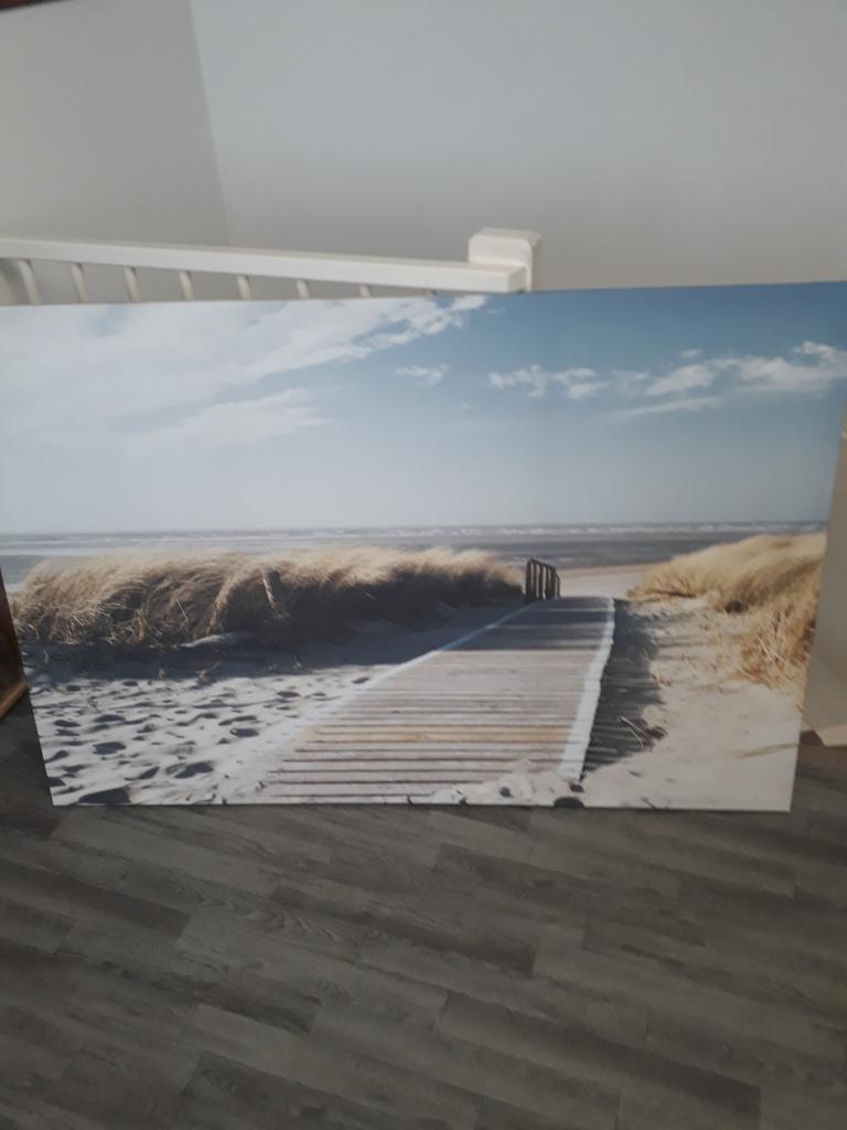 Schilderij op canvas doek. Zeezicht., Ophalen
