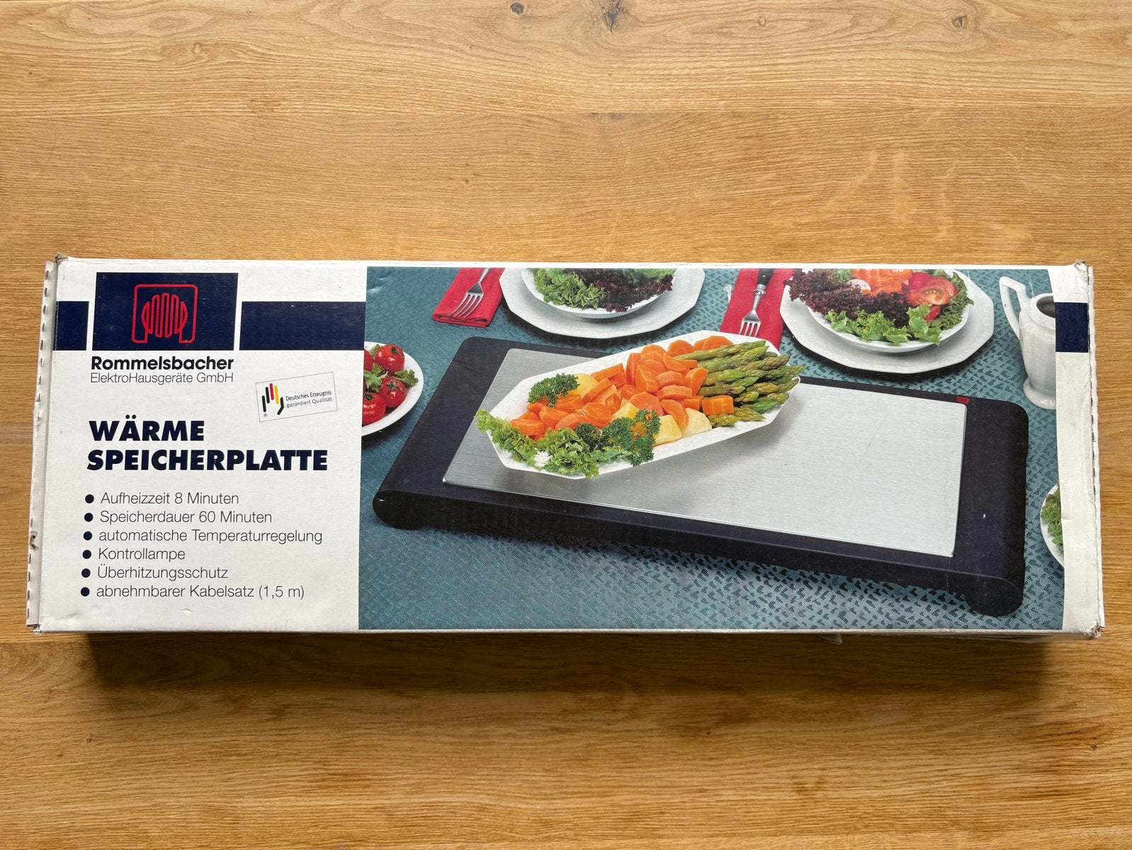 Rommelsbacher WPS 857 Warmhoudplaat, Ophalen, Gebruikt