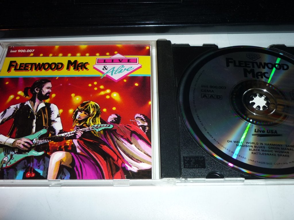 Fleetwood Mac - Live & Alive CD (Live USA 1969), Ophalen of Verzenden, Zo goed als nieuw, Live-album, Classic Rock