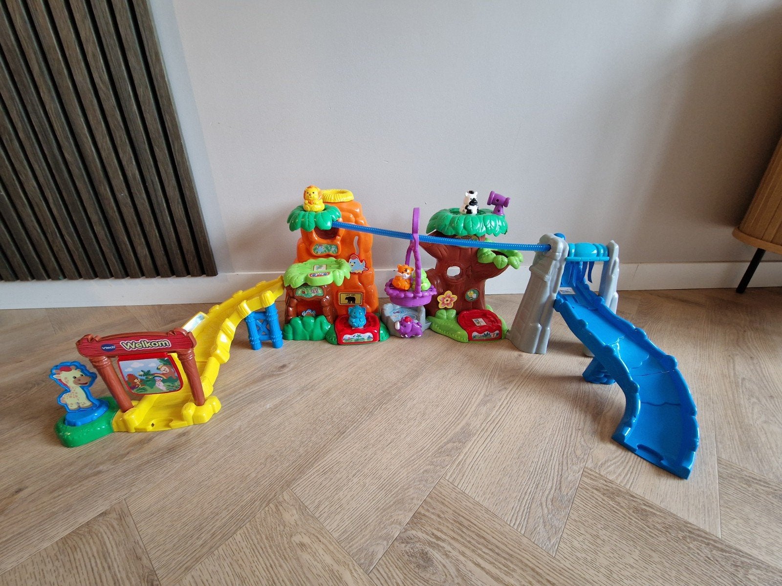 VTech dierenjungle, Ophalen, Gebruikt