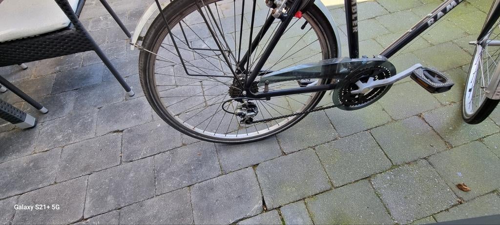 Goed onderhouden herenfiets   merk rambler, 14 versnellingen, Gebruikt, Rambler, Velgrem, Versnellingen