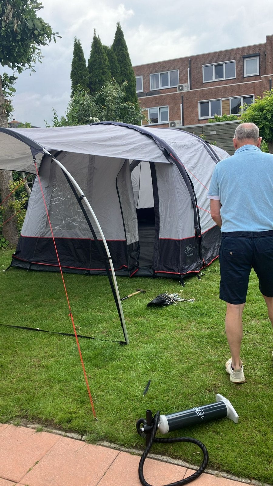 Bardani Airwolf 310, Caravans en Kamperen, Ophalen, Gebruikt, Tot en met 3