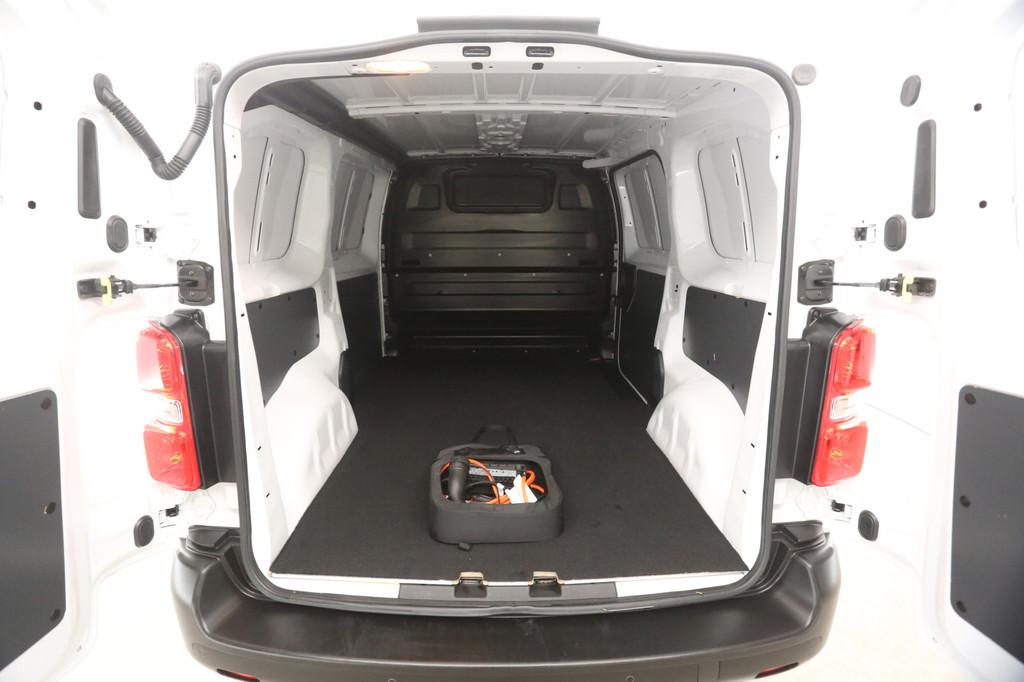 Opel Vivaro-e 75 kWh L2H1 | Snelladen | SOH 99% | Airco | Cr, Auto's, Bestelauto's, Wit, Opel, 1000 kg, 450 min