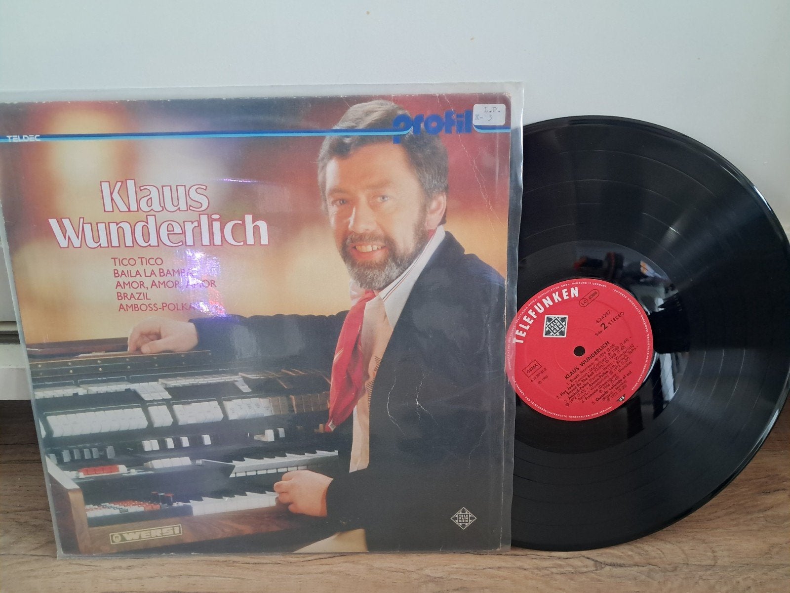 Klaus Wunderlich - Tico Tico (LP, Telefunken), LP, Gebruikt, Overige genres, Ophalen of Verzenden