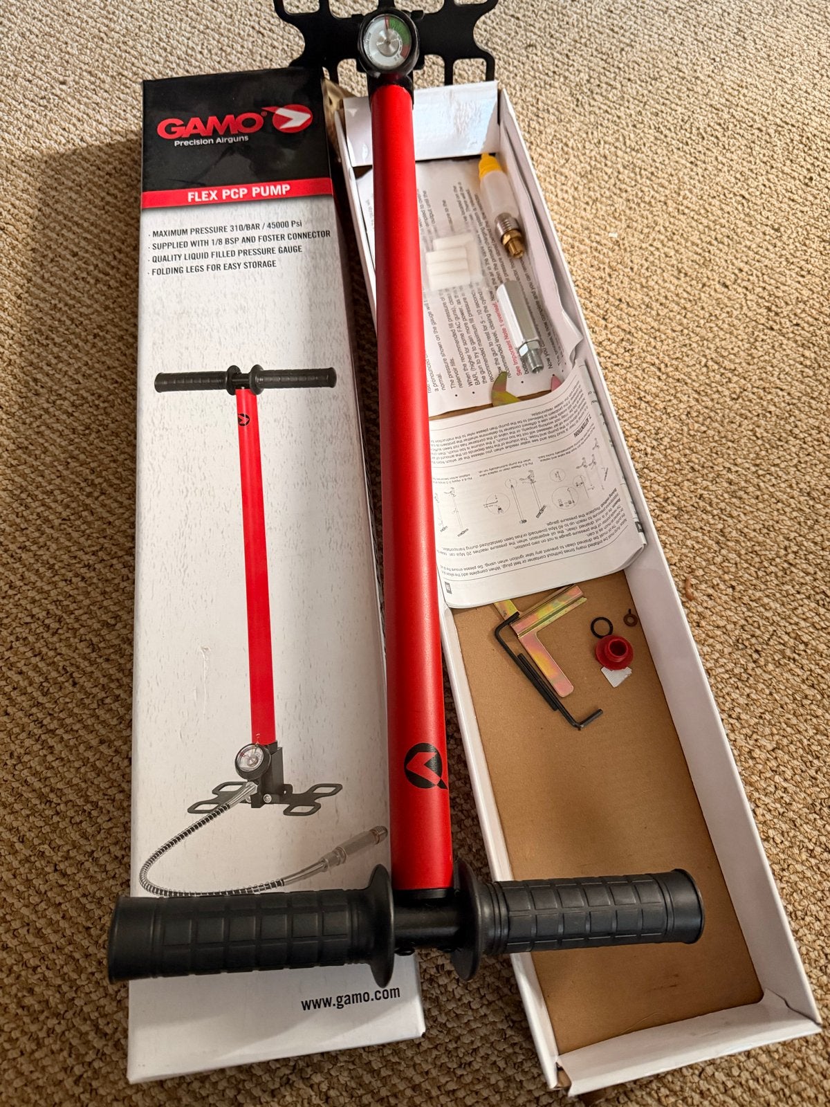 Gamo Flex PCP Pomp - Zo goed als nieuw, Ophalen of Verzenden, Zo goed als nieuw