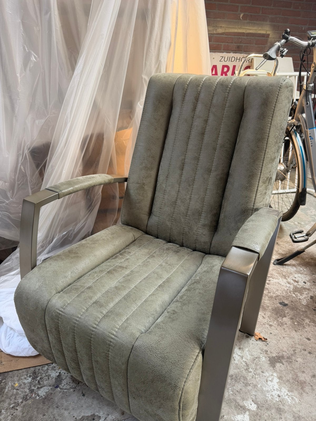 Nette fauteuil, Ophalen, Zo goed als nieuw, 75 tot 100 cm, 50 tot 75 cm