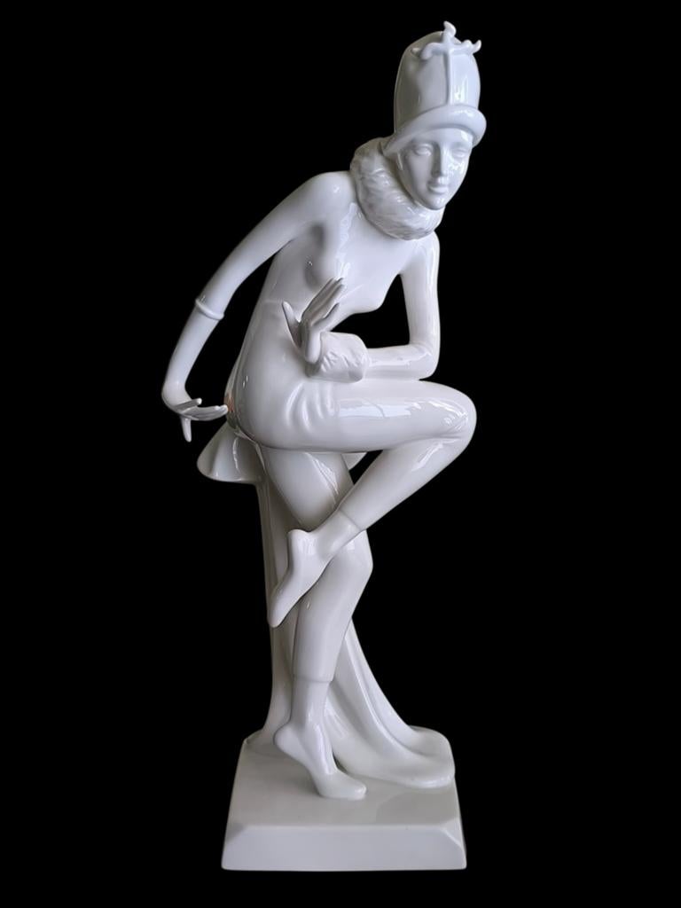 Porselein Goebel dansende vrouw een nacht in Venetië, Ophalen of Verzenden