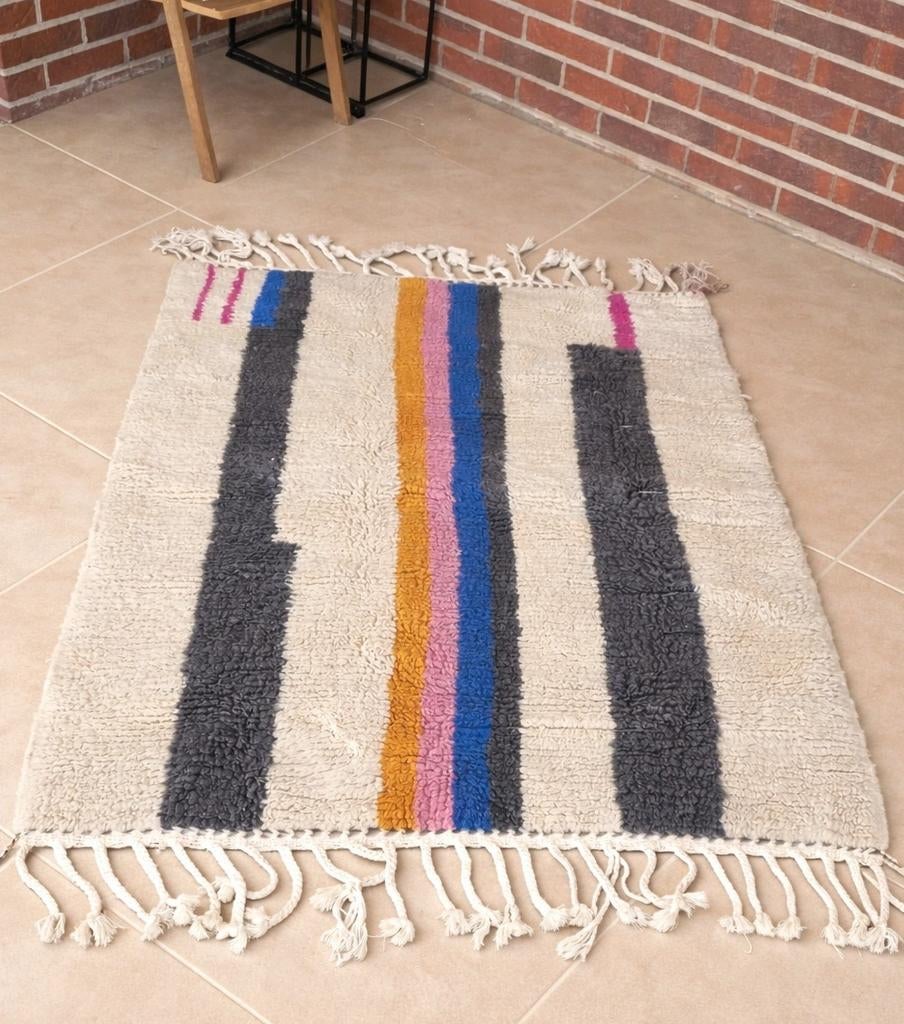 Boujaad berber tapijt 150x108 cm, Huis en Inrichting, Stoffering | Tapijten en Kleden, Verzenden, Rechthoekig, 200 cm of meer
