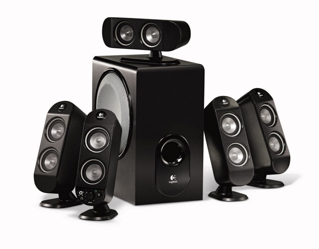 Logitech X-530 5.1-speakerset, Ophalen of Verzenden, Gebruikt, Logitech
