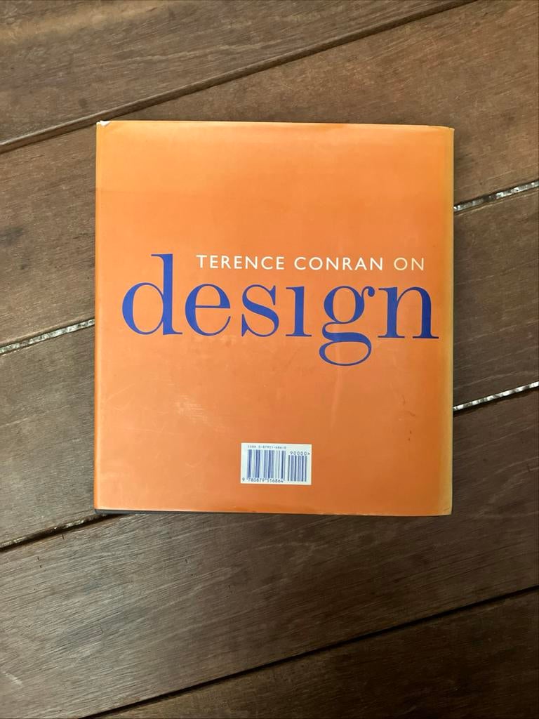 Terence Conran on Design - Inspirerend Designboek, Ophalen, Gelezen, Overige onderwerpen