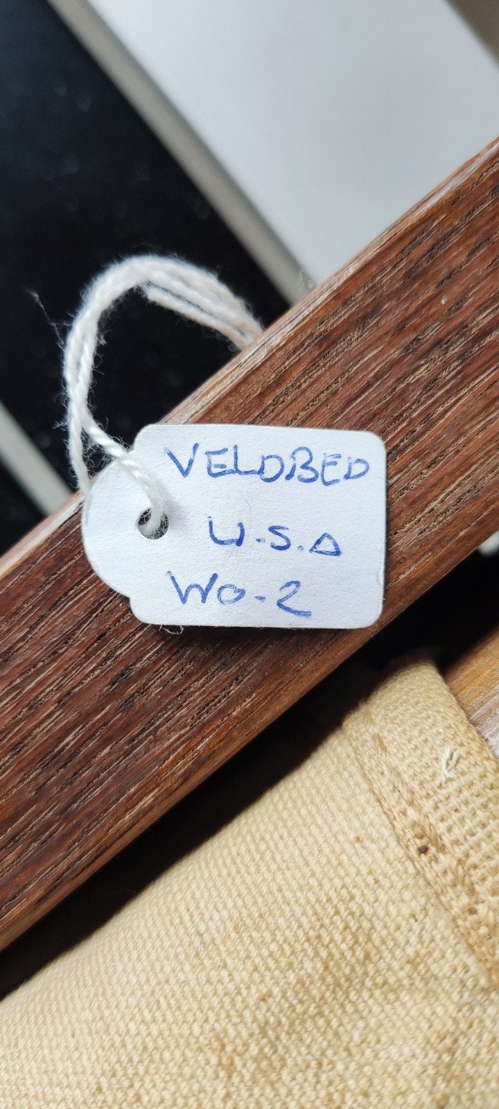 Vintage USA WO2 / 2de Wereldoorlog veldbed - authentiek, Antiek en Kunst, Antiek | Meubels | Bedden, Ophalen