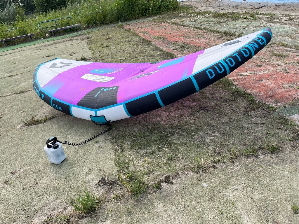 Duotone Unit Wing 5.5m2, Ophalen of Verzenden, Zo goed als nieuw, Wingsurf-wing