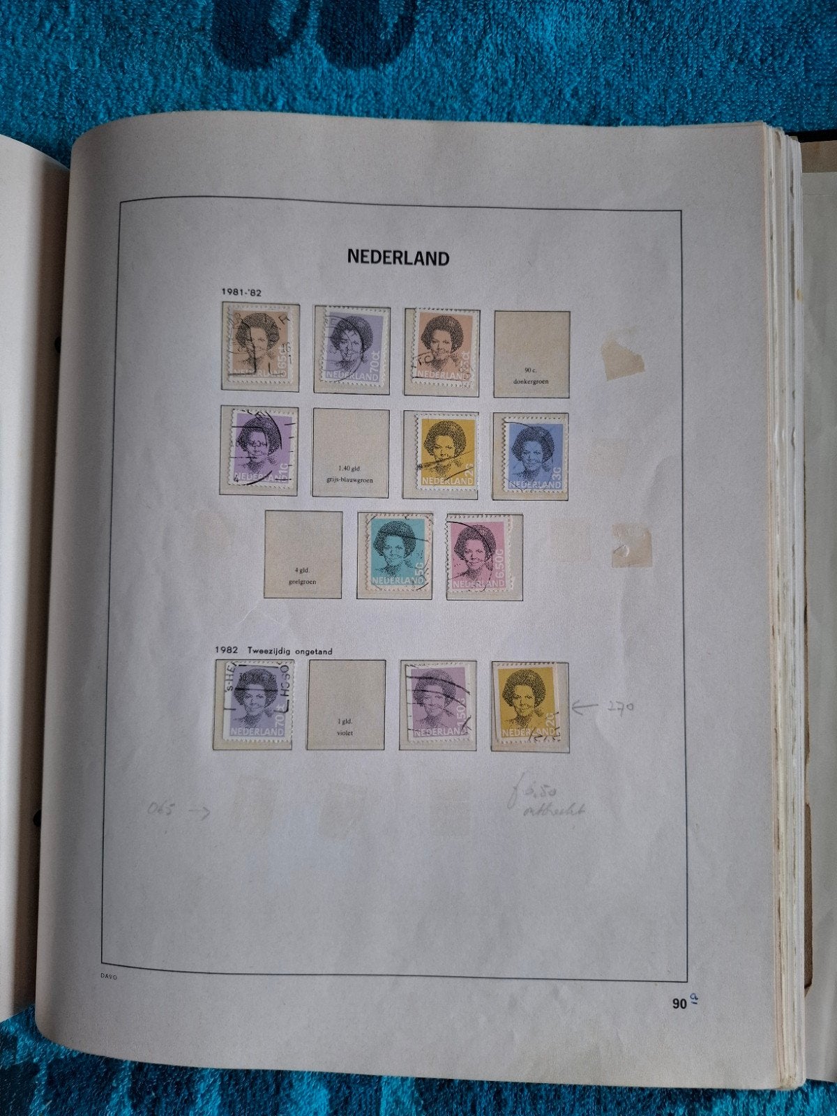 MN1107 Davo Luxe Nederland III Vanaf Klassiek (5/6), Ophalen of Verzenden, Nederland