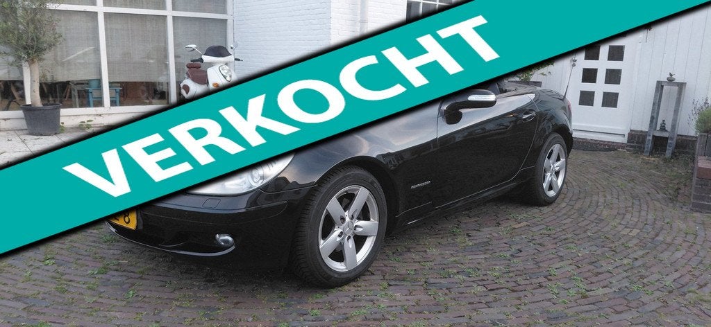 Mercedes-Benz SLK-klasse 200 K , zeer mooie en goed rijdende, Auto's, Mercedes-Benz, Automaat, Automatische klimaatregeling, Achterwielaandrijving
