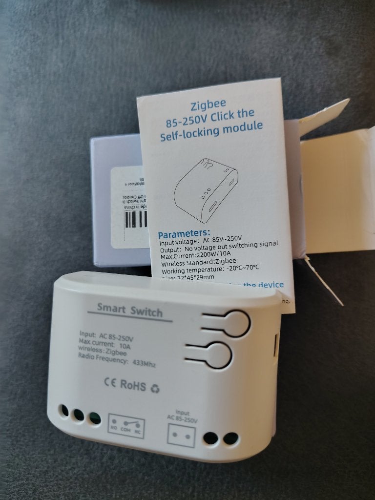 Zigbee Relaisonderbreker 85-250V Schakelmodulebediening 2x, Ophalen of Verzenden, Nieuw
