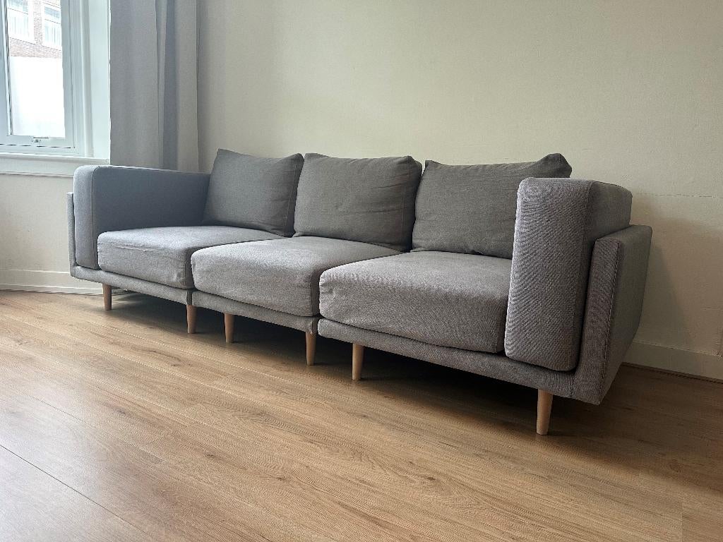 Modulaire bank Feydom Clooods Grijs/antraciet, Huis en Inrichting, Banken | Bankstellen, Ophalen, Hoekbank, 75 tot 100 cm, Stof