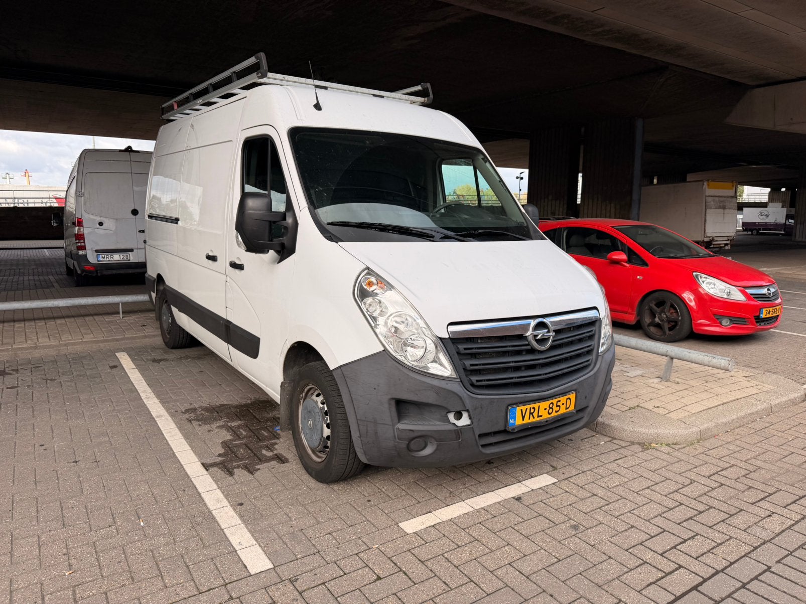Opel Movano 2.3 Cdti BTW / euro6 / camera / airco / wit/2018, 4 cilinders, 750 kg, BTW verrekenbaar, Voorwielaandrijving