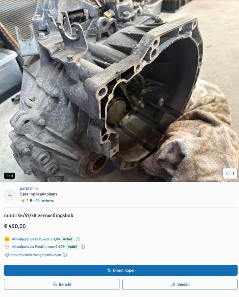 Parts mini, Auto-onderdelen, Ophalen of Verzenden