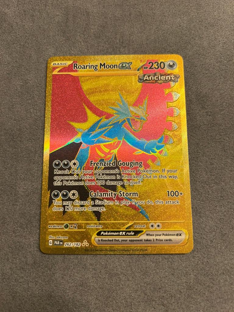 Pokemon TCG - Roaring moon, Ophalen of Verzenden, Zo goed als nieuw
