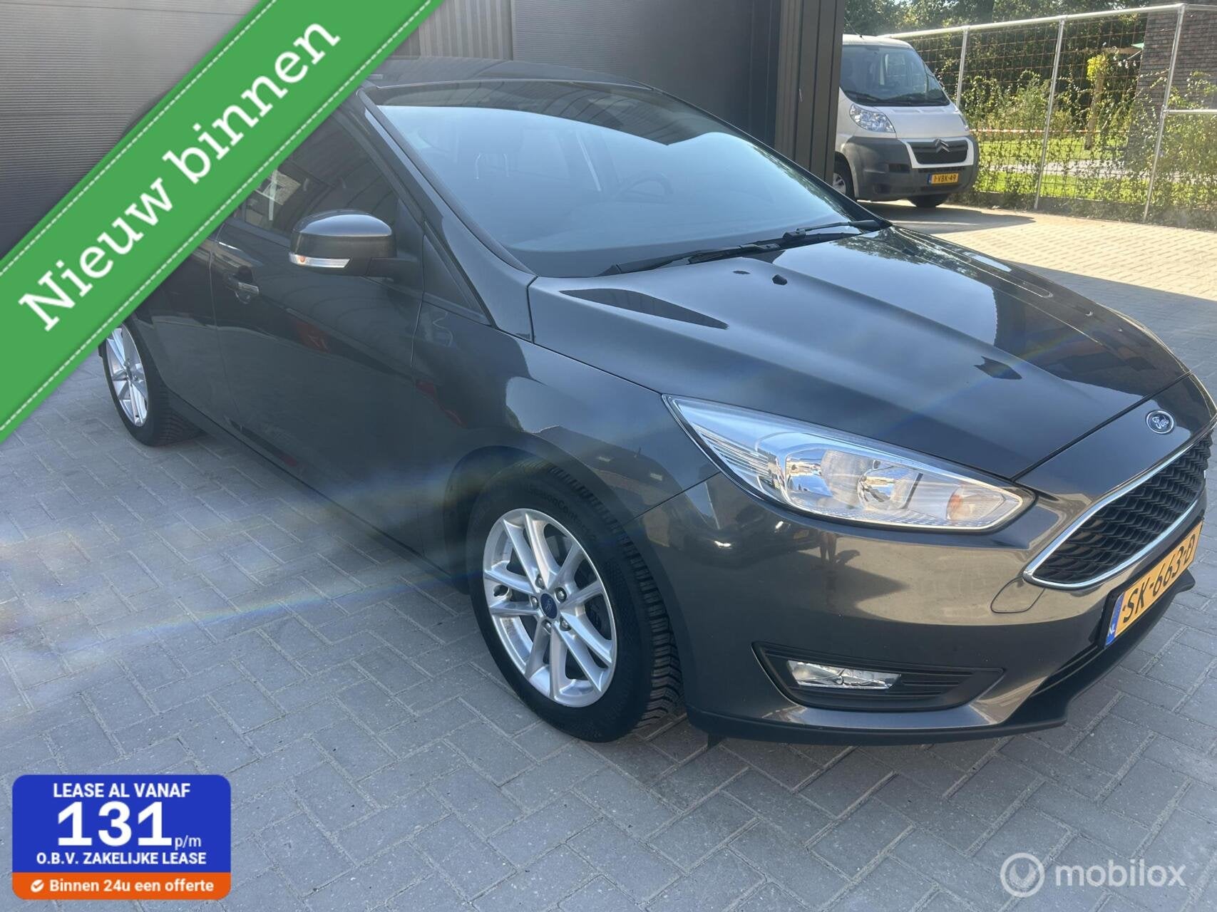 Ford Focus 1.0 Lease Edition Dealer Onderh 2e Eig, Auto's, Ford, Dealer onderhouden, 125 pk, Gebruikt, Euro 6