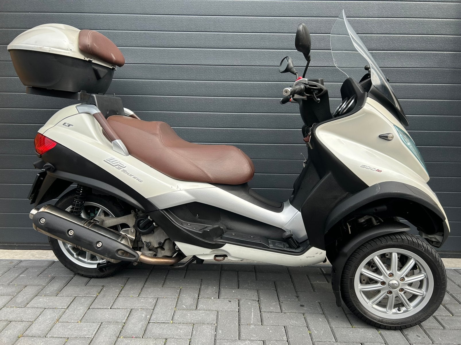 Piaggio mp3 500 LT TOURING | 24.771km | garantie, Scooter, Occasion, 499 cc, Bedrijf