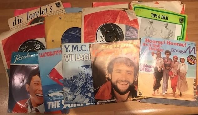 Singles deel 4, in een koop of per stuk, Gebruikt, Overige genres, 7 inch, Single