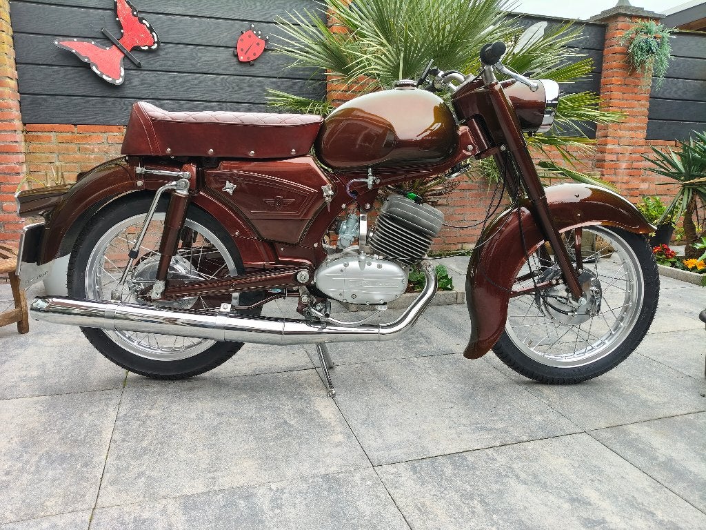 Zündapp Supermooie 125 met NOS-blok eronder 70 km er op, Ophalen, Overige modellen, Maximaal 45 km/u, 125 cc
