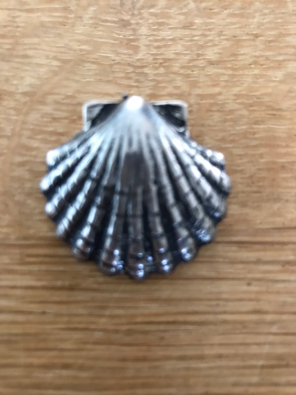 Vintage sjaalklem schelp merk sasa, Ophalen of Verzenden, Gebruikt, Overige materialen, Overige merken