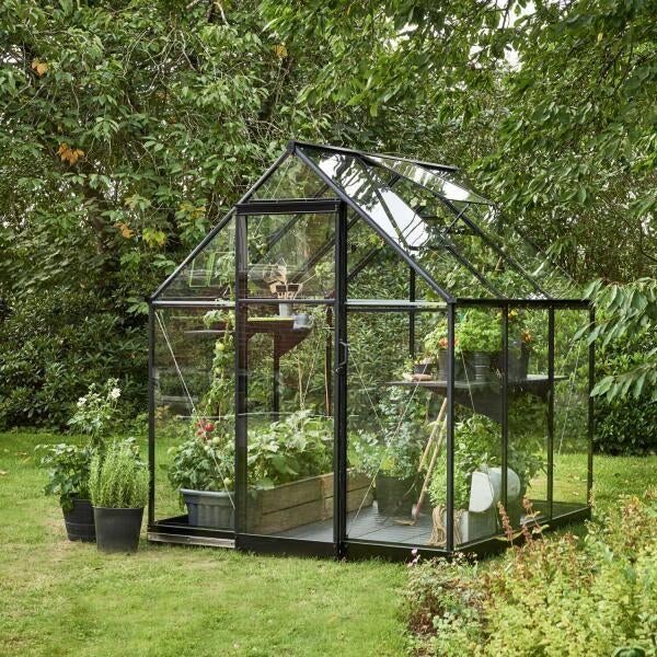 NIEUW Tuinkas Qube 66, zwart gecoat, Verzenden, Nieuw