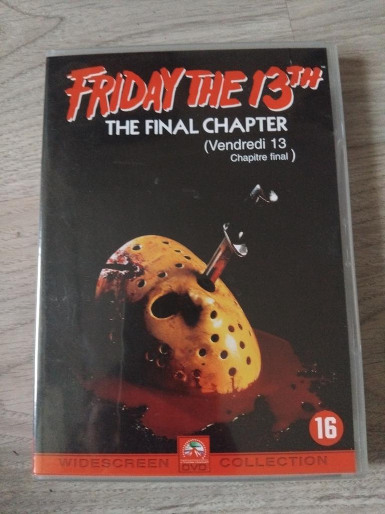 Friday the 13th: The Final Chapter DVD Widescreen, Cd's en Dvd's, Dvd's | Horror, Vanaf 16 jaar, Ophalen of Verzenden, Gebruikt
