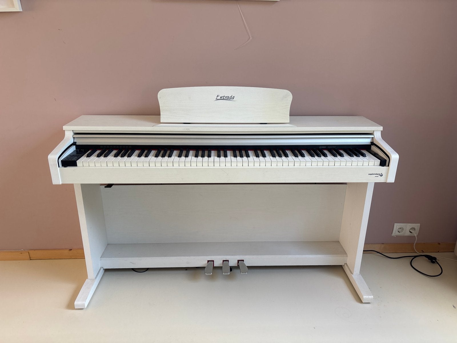 Piano wit, Gebruikt, Wit, Digitaal, Ophalen of Verzenden