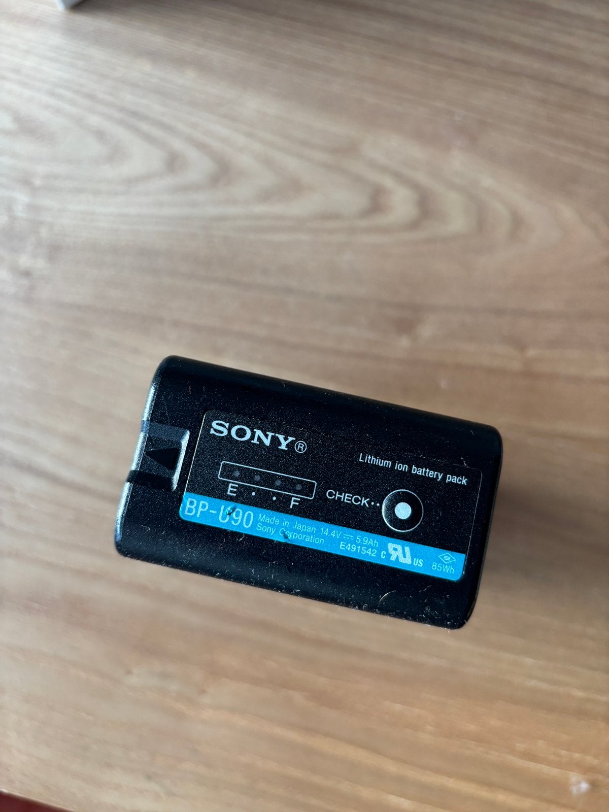 Sony BP U90 accu FX6 oa, Computers en Software, Ophalen of Verzenden, Gebruikt