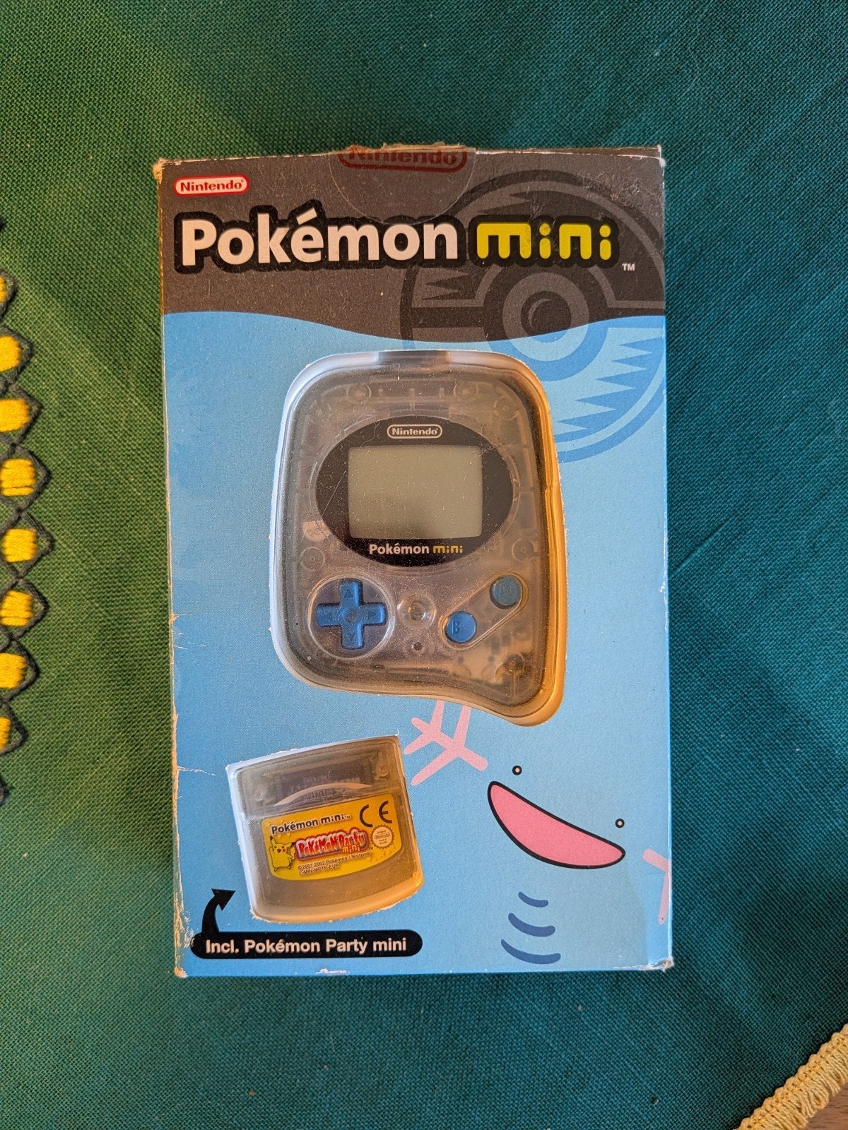 Nintendo Pokemon Mini console met twee games, Ophalen of Verzenden, Zo goed als nieuw, Overige modellen, Met games