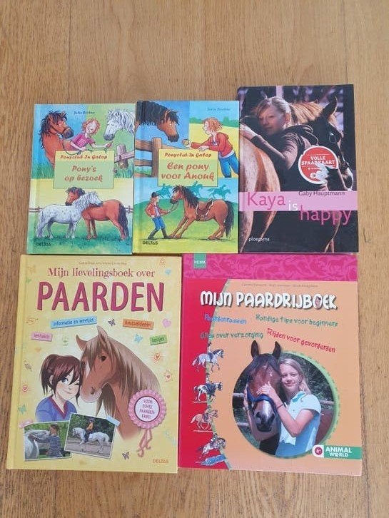 5 lees en informatie boeken over paarden voor kinderen, Ophalen, Gelezen, Fictie algemeen