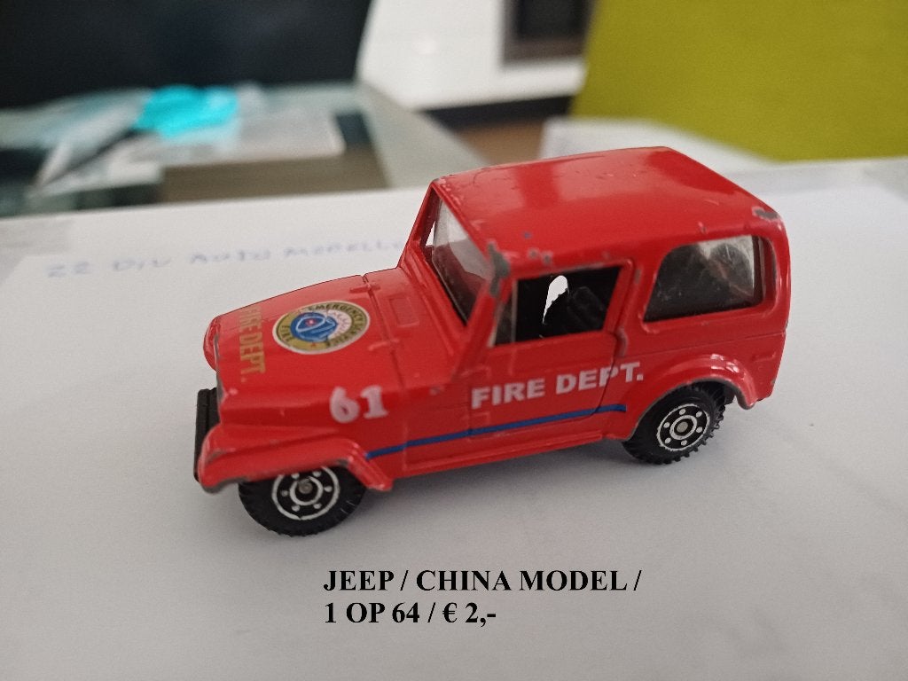 Jeep modelauto, Ophalen of Verzenden, Gebruikt, Auto