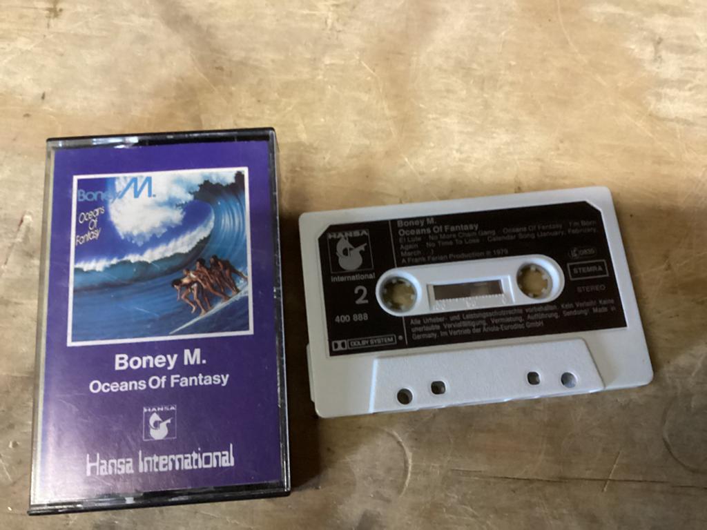 Boney M Cassette, Cd's en Dvd's, Cassettebandjes, Ophalen of Verzenden, Zo goed als nieuw, 1 bandje