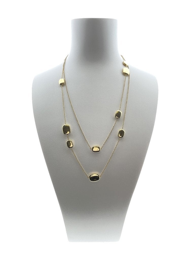 TIRISI Jewelry 18 Karaat Gouden Anker Collier Fantasy Drops, Ophalen, TIEMAN JUWELIERS, -, Zo goed als nieuw