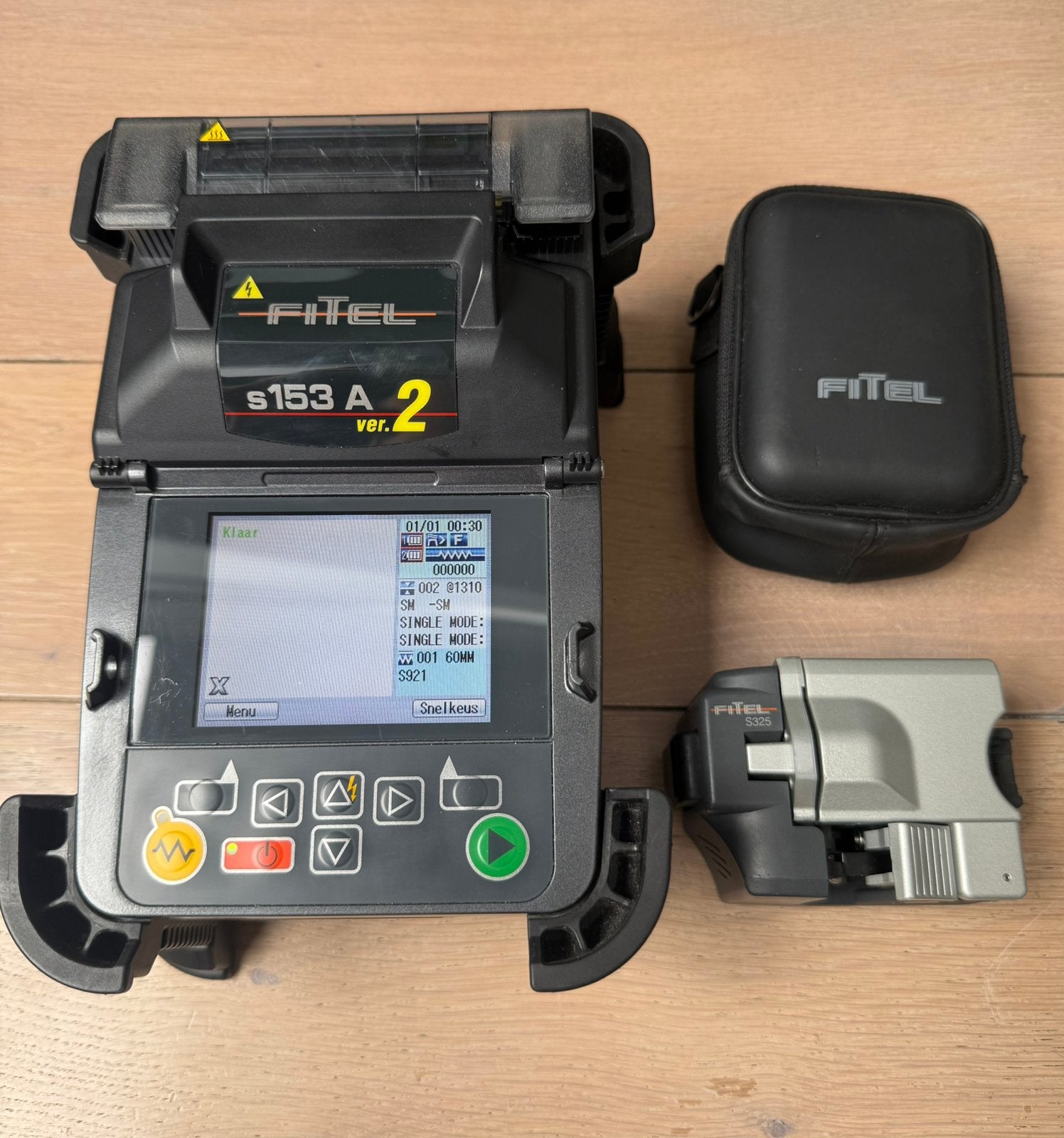 Fitel s153 A ver.2 glasvezel lasmachine, Ophalen, Zo goed als nieuw