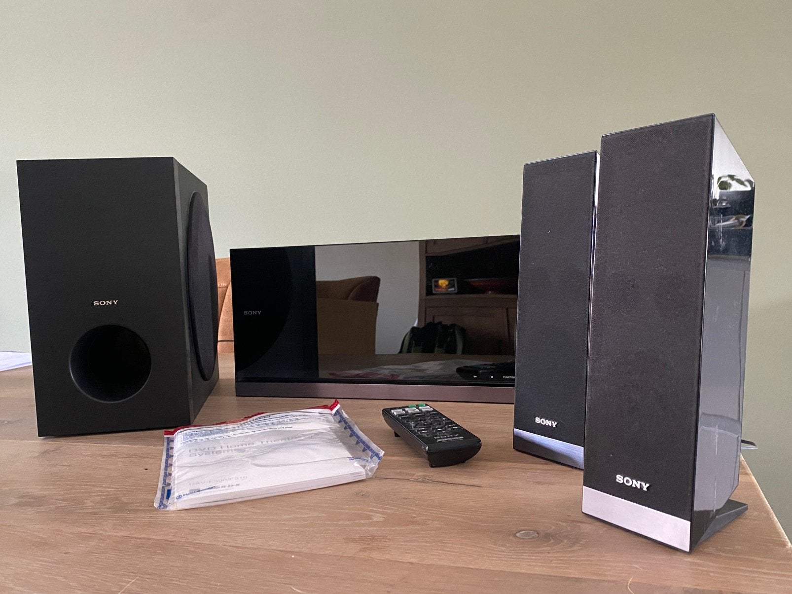 Sony DAV-F300 Home Cinema Set inclusief afstandsbediening, Ophalen, Zo goed als nieuw, Sony