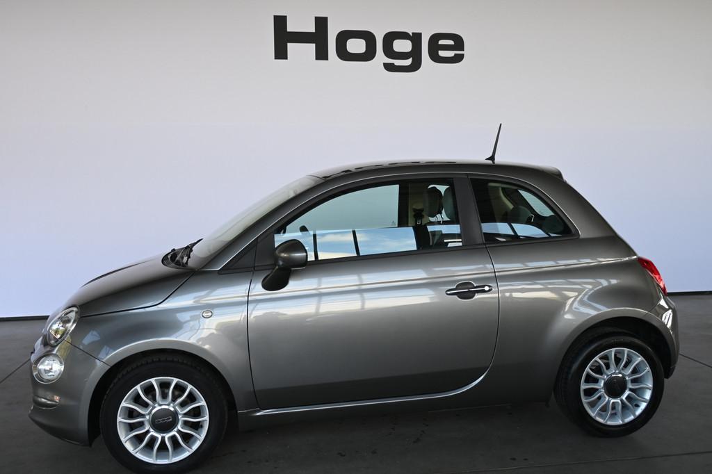 Fiat 500 0.9 TwinAir Turbo Popstar NAP! Airco Lichtmetaal Ri, Voorwielaandrijving, Stof, Gebruikt, Met garantie (alle)