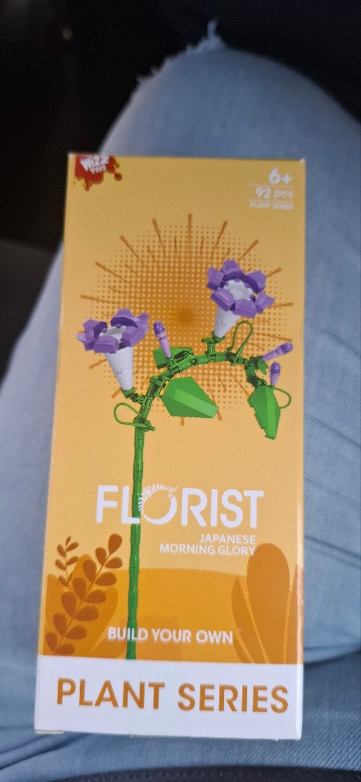 Bouwpakket Japanse Morning Glory Bloemen (92 stuks), Ophalen, Nieuw, Overige merken