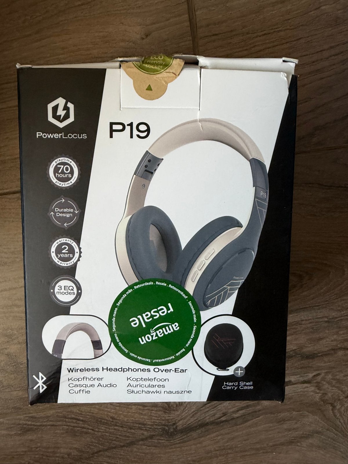 PowerLocus P19 Draadloze Over-Ear Koptelefoon - Nieuw, Overige merken, Bluetooth, Onbekend, Nieuw