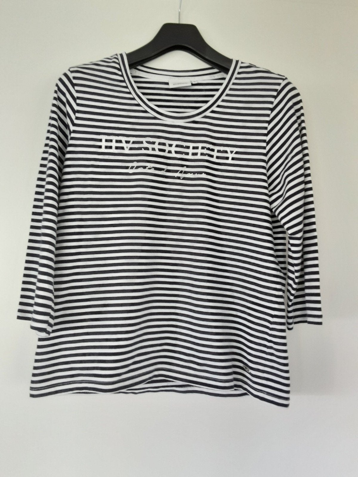 T-shirt, Blauw, Maat 42/44 (L), Ophalen of Verzenden, Zo goed als nieuw