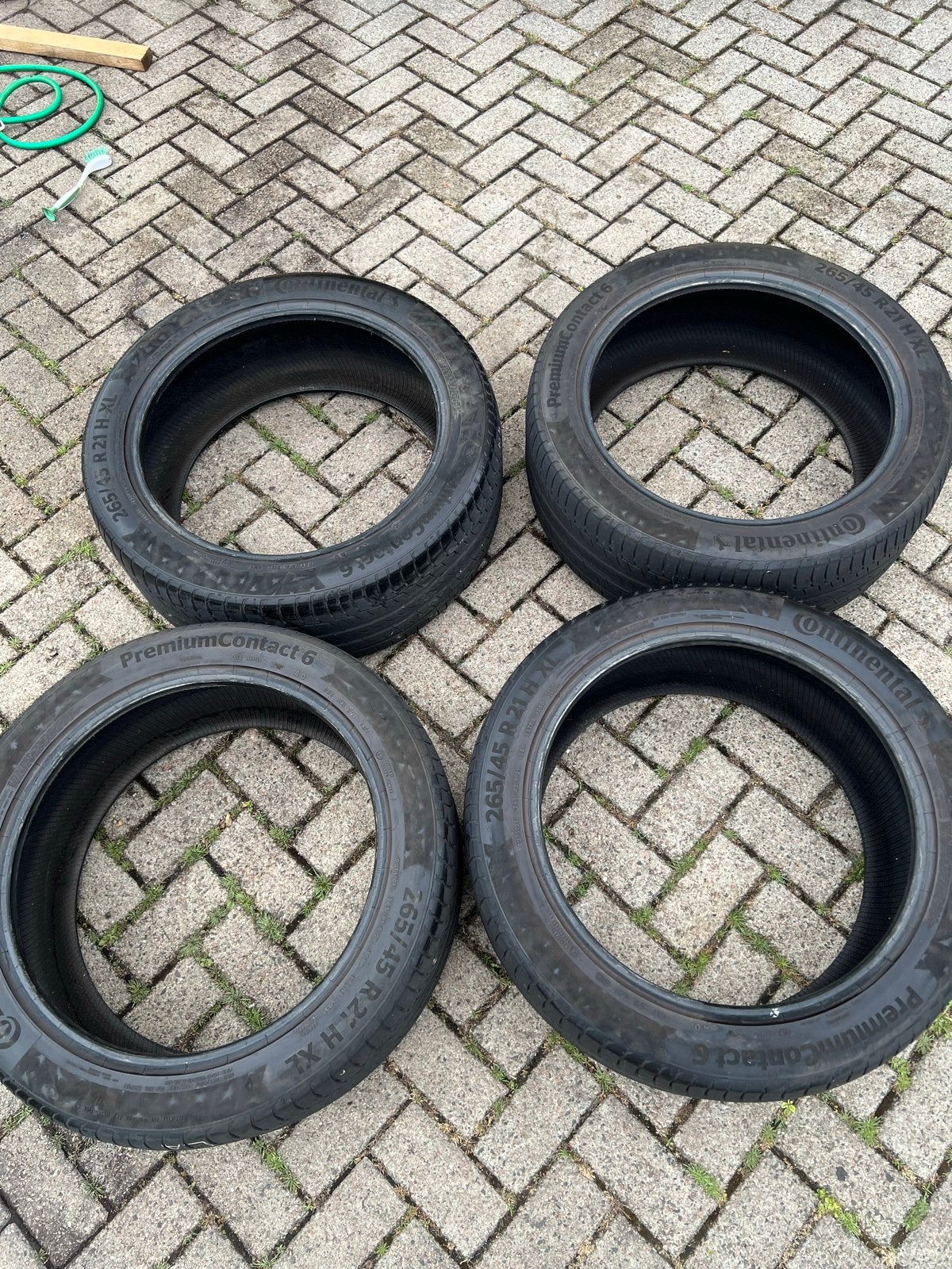 Continental PremiumContact 6 265/45/21 108H Zomerbanden, Auto-onderdelen, Banden en Velgen, Gebruikt, 265 mm, Band(en), Personenwagen